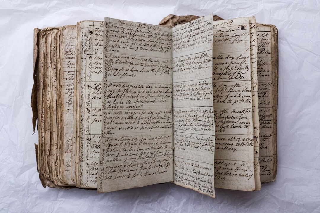 mystery novel manuscript pages